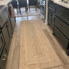 Natural Jute Rug – Summer-Friendly（19）