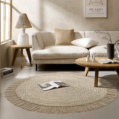 Natural Jute Rug – Summer-Friendly（29）