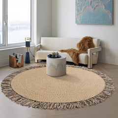 Natural Jute Rug – Summer-Friendly（03）