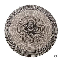Handwoven carpet made with 90% natural yak wool and only natural materials（ORBIT）