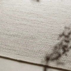 Handwoven Carpet Crafted Only from Natural Materials — A High-Quality Piece Made to Last（Rock）