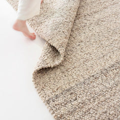 Premium Handwoven Natural Fiber Carpet（Pebble）