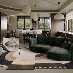 Premium Hand-Tufted Carpet（Hearth Arc）