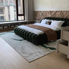 Premium Hand-Tufted Carpet（Verdant Vein）