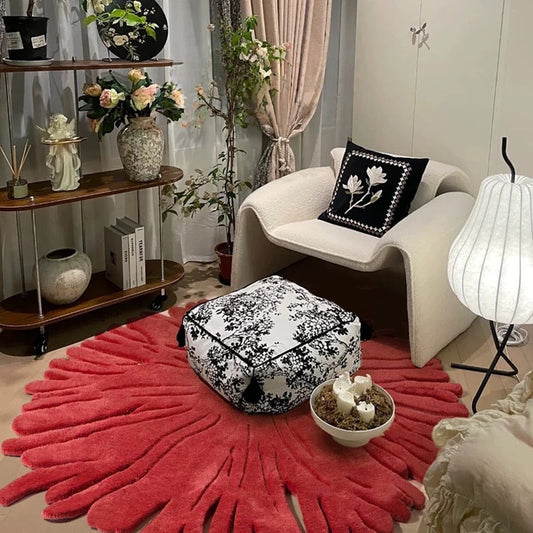Premium Hand-Tufted Carpet（Ember Bloom）