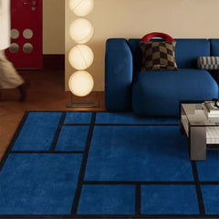 Premium Hand-Tufted Carpet（Blueprint）