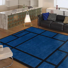 Premium Hand-Tufted Carpet（Blueprint）