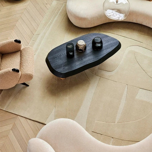 Premium Hand-Tufted Carpet（Muted Form）
