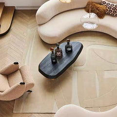 Premium Hand-Tufted Carpet（Muted Form）