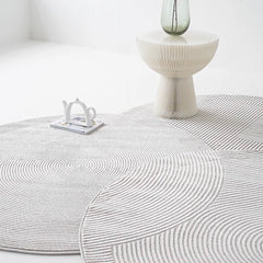 Classic Nordic-Style 3D Wilton Woven Carpet（HALFHALF）