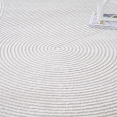 Classic Nordic-Style 3D Wilton Woven Carpet（HALFHALF）