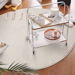 Classic Nordic-Style 3D Wilton Woven Carpet（HALFHALF）