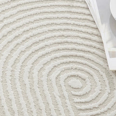 Classic Nordic-Style 3D Wilton Woven Carpet（HALFHALF）