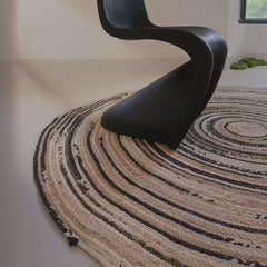Natural Jute Rug – Summer-Friendly（Galaxy）