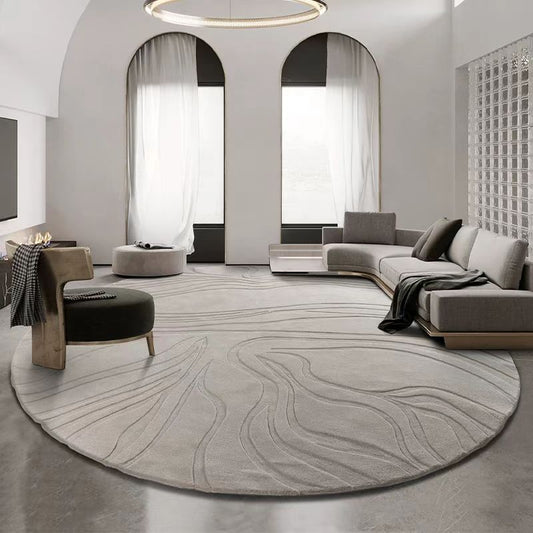Premium Hand-Tufted Carpet（Ripples）