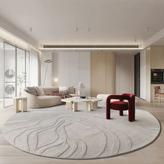 Premium Hand-Tufted Carpet（Ripples）