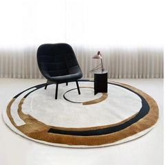 Premium Hand-Tufted Carpet（Circle）