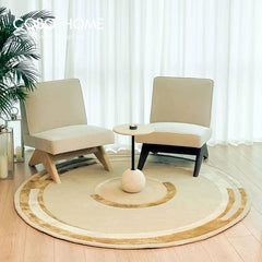 Premium Hand-Tufted Carpet（Circle）