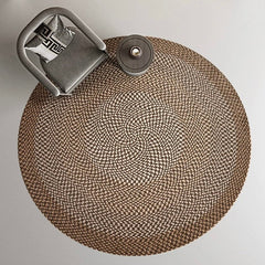 Handwoven carpet made with 90% natural yak wool and only natural materials（ORBIT）