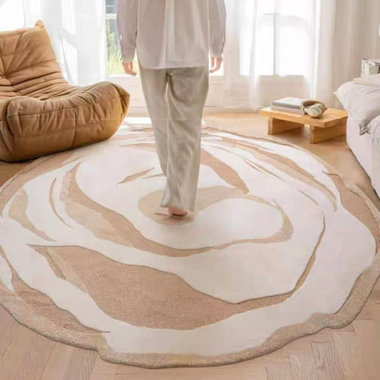 Premium Hand-Tufted Carpet（Rose）